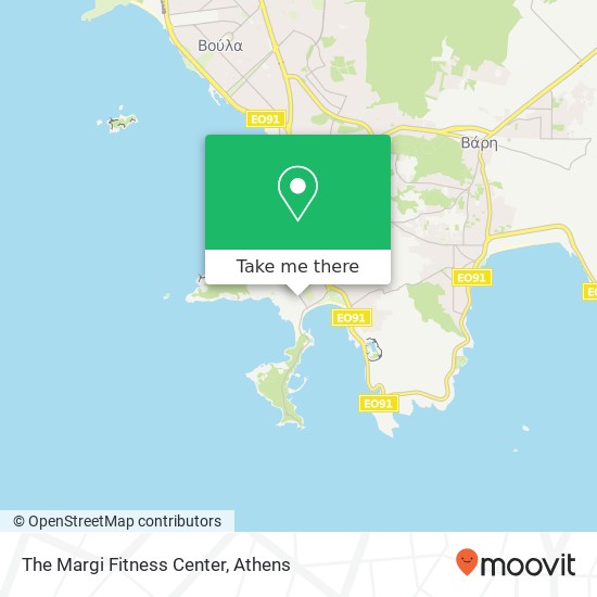 The Margi Fitness Center map