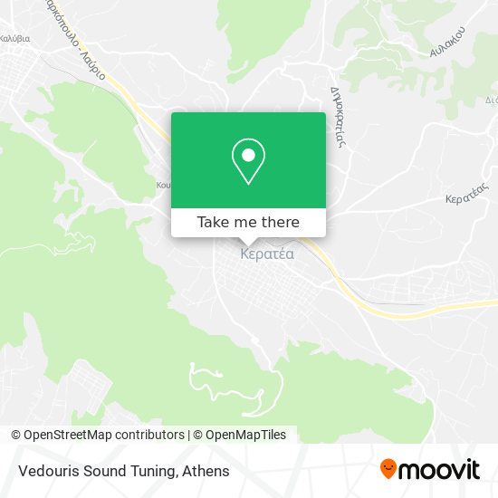 Vedouris Sound Tuning map