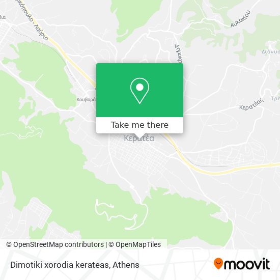 Dimotiki xorodia kerateas map