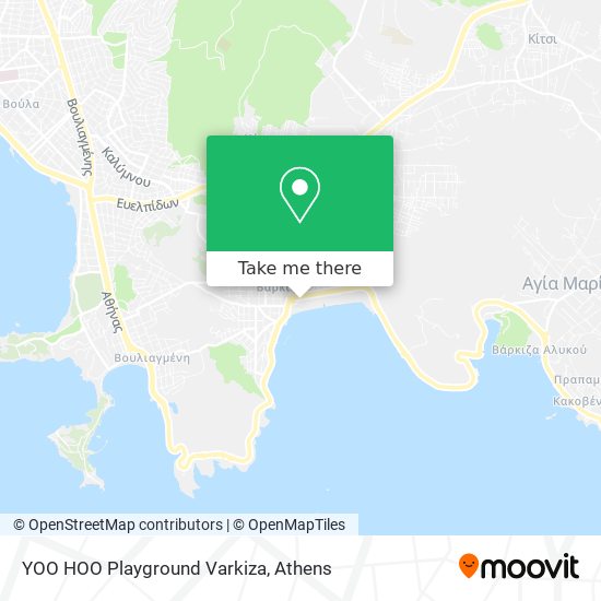 YOO HOO Playground Varkiza map