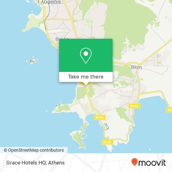 Grace Hotels HQ map