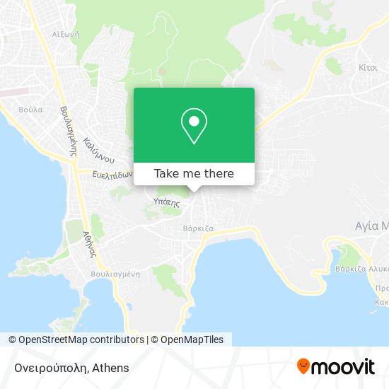 Ονειρούπολη map