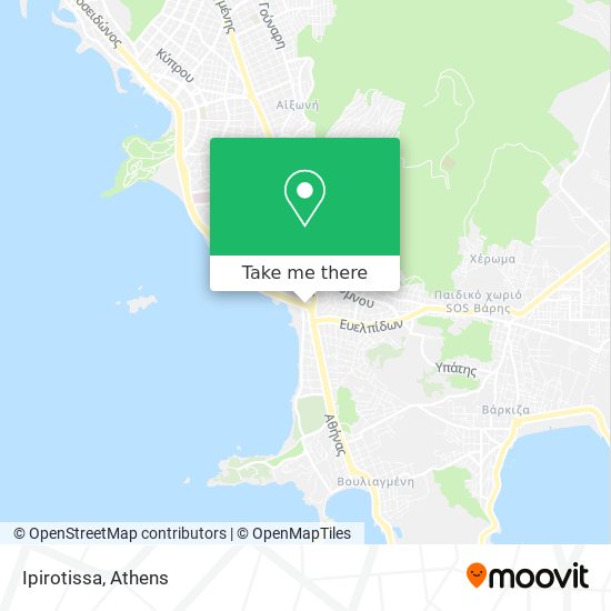 Ipirotissa map