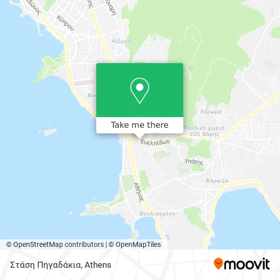 Στάση Πηγαδάκια map