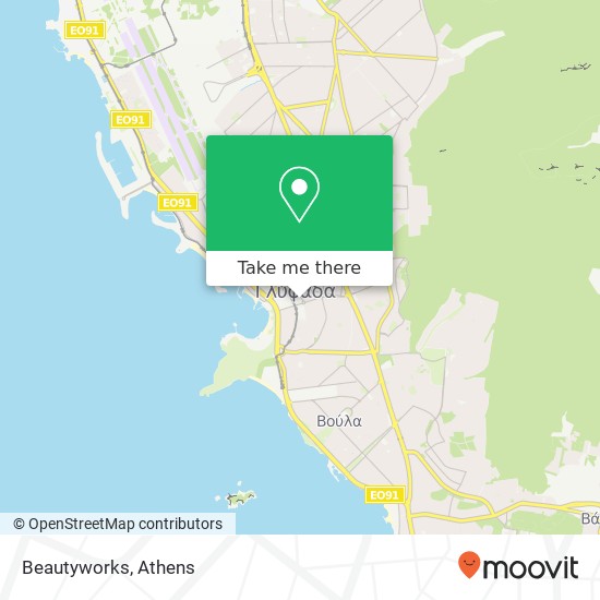 Beautyworks map