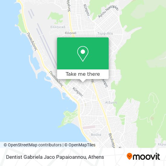 Dentist Gabriela Jaco Papaioannou map