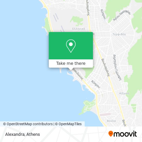 Alexandra map