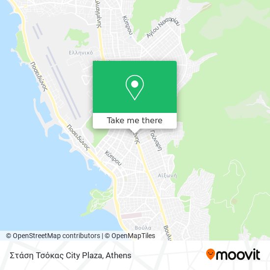 Στάση Τσόκας City Plaza map