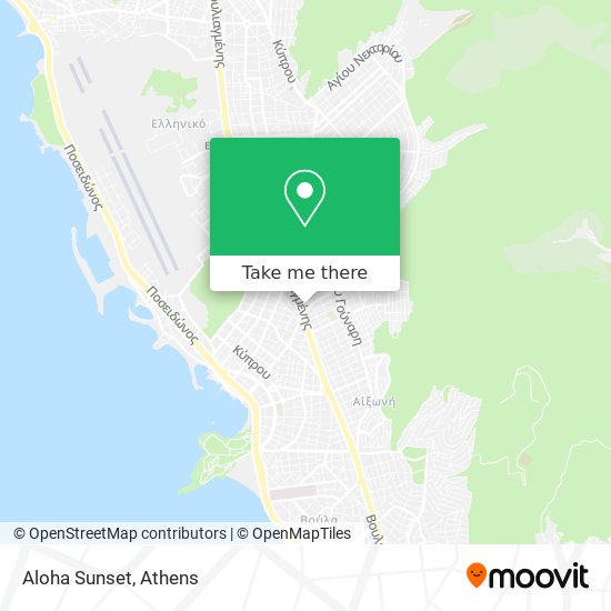 Aloha Sunset map