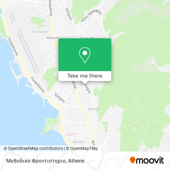 Μεθοδικο Φροντιστηριο map