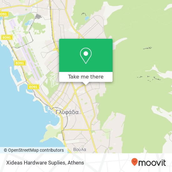 Xideas Hardware Suplies map