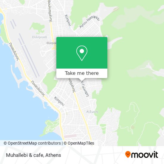 Muhallebi & cafe map