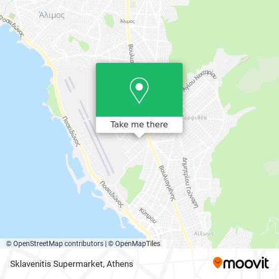 Sklavenitis Supermarket map