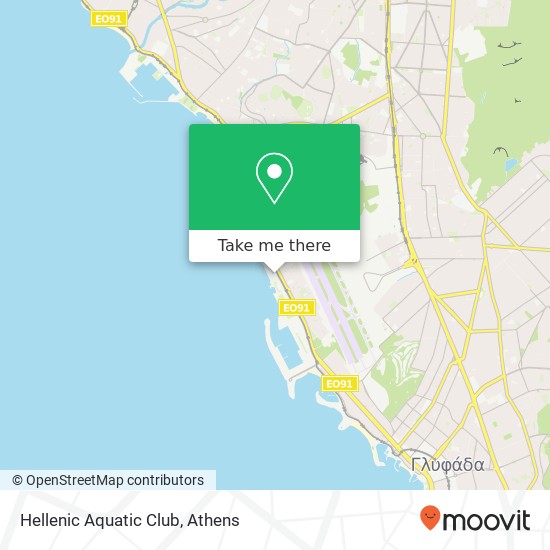 Hellenic Aquatic Club map