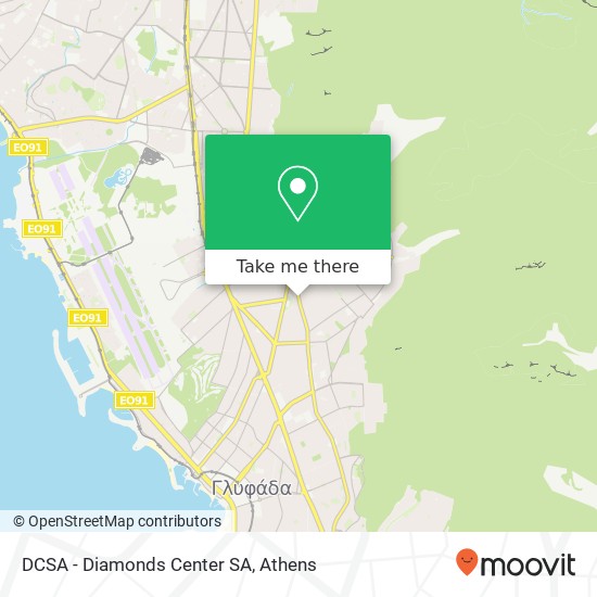 DCSA - Diamonds Center SA map