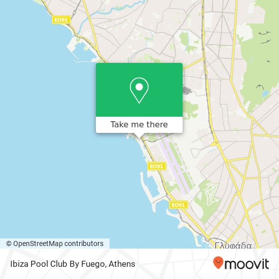 Ibiza Pool Club By Fuego map