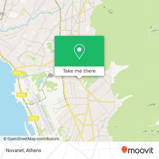 Novanet map