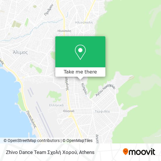 Zhivo Dance Team Σχολή Χορού map