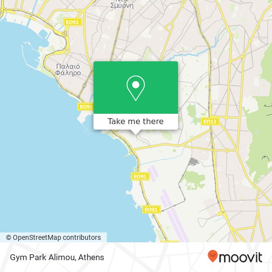 Gym Park Alimou map