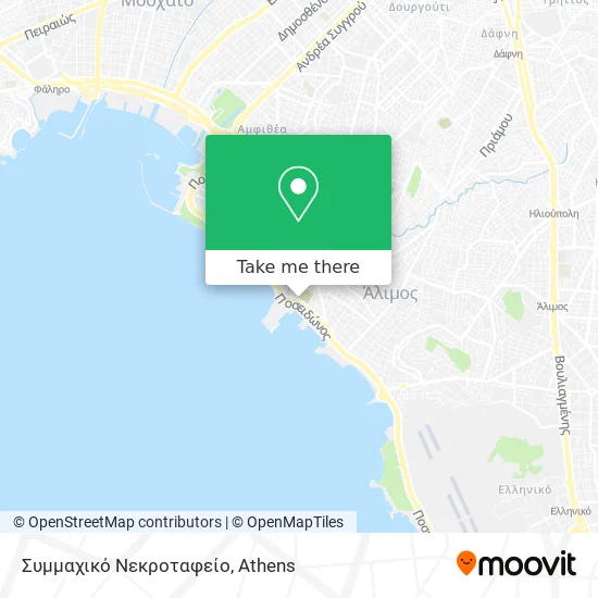 Συμμαχικό Νεκροταφείο map