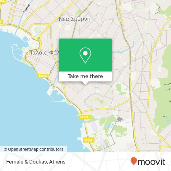 Female & Doukas map