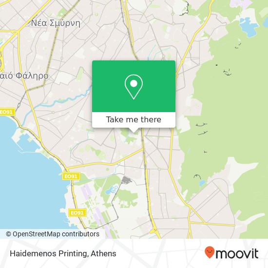 Haidemenos Printing map