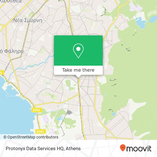 Protonyx Data Services HQ map