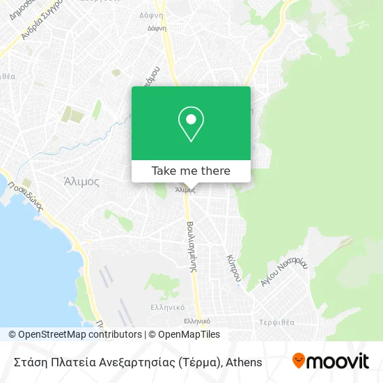 Στάση Πλατεία Ανεξαρτησίας (Τέρμα) map