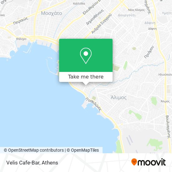Velis Cafe-Bar map