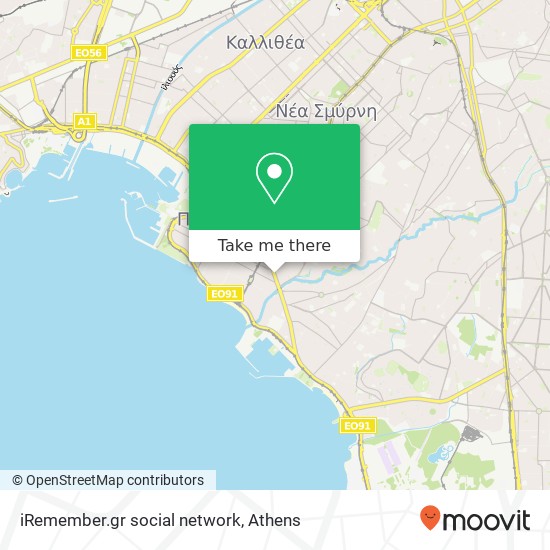 iRemember.gr social network map