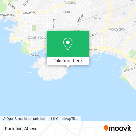 Portofino map