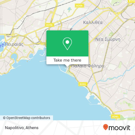 Napolitivo map