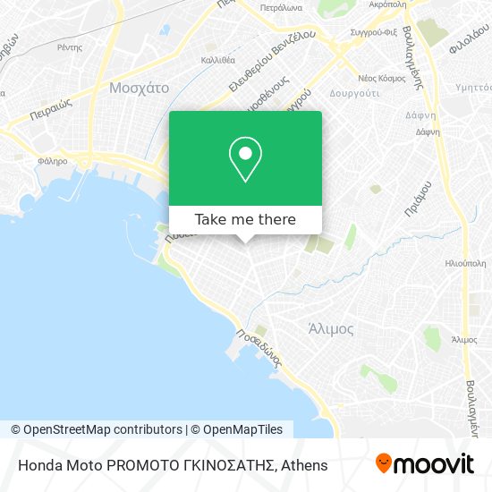 Honda Moto PROMOTO ΓΚΙΝΟΣΑΤΗΣ map