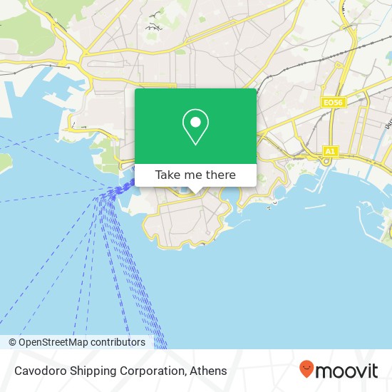 Cavodoro Shipping Corporation map