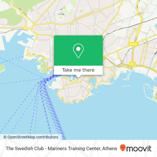 The Swedish Club - Mariners Training Center map