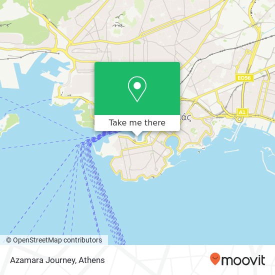 Azamara Journey map