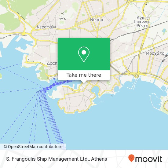 S. Frangoulis Ship Management Ltd. map