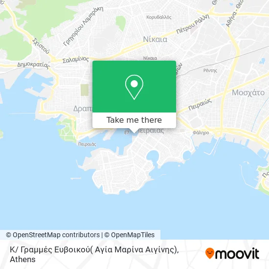 Κ/ Γραμμές Ευβοικού( Αγία Μαρίνα Αιγίνης) map