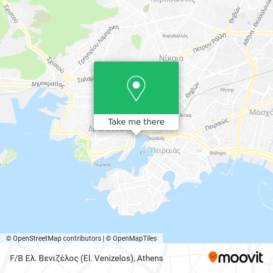 F / B Ελ. Βενιζέλος (El. Venizelos) map