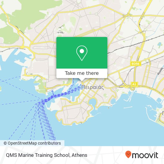 QMS Marine Training School map