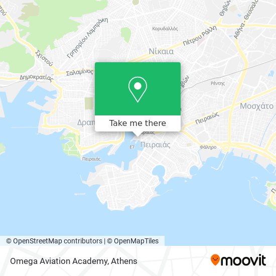 Omega Aviation Academy map