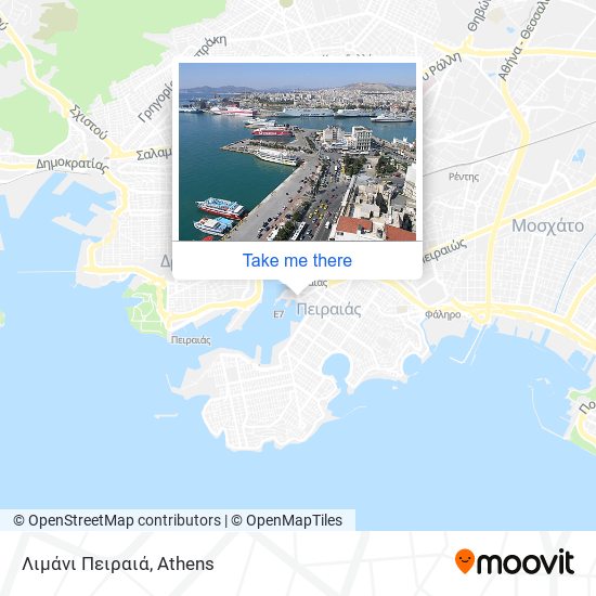 Λιμάνι Πειραιά map