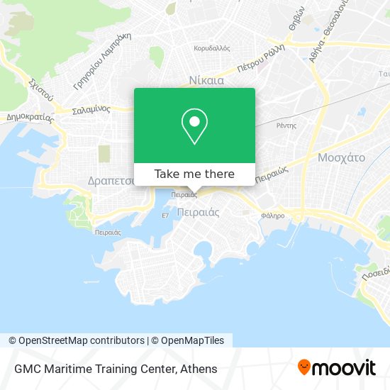 GMC Maritime Training Center map