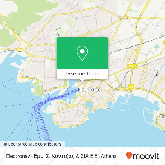 Electronav - Εμμ. Σ. Κοντιζας & ΣΙΑ Ε.Ε. map