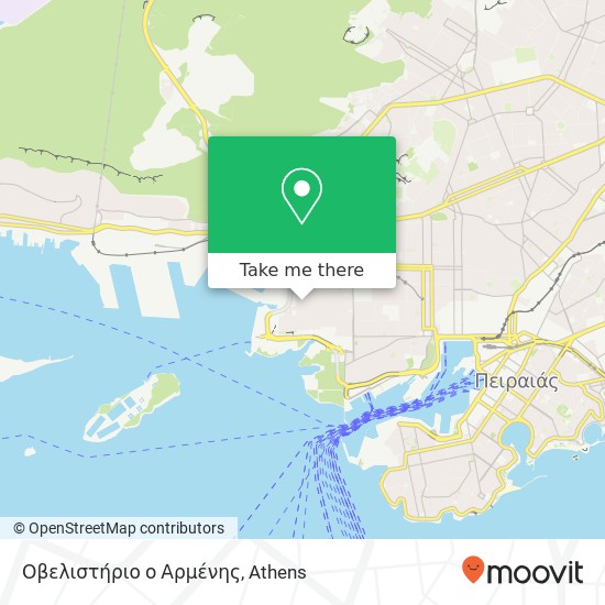 Οβελιστήριο ο Αρμένης map