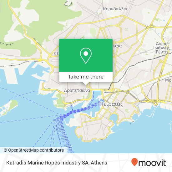 Katradis Marine Ropes Industry SA map