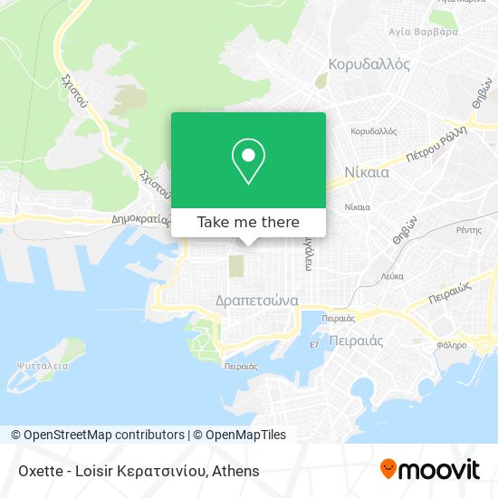Oxette - Loisir Κερατσινίου map