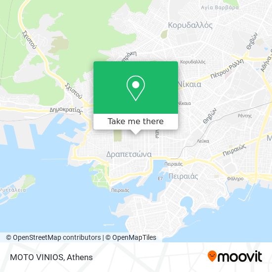 MOTO VINIOS map