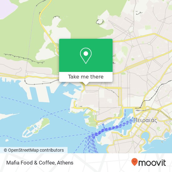 Mafia Food & Coffee map