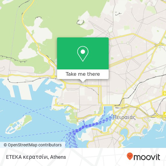 ETEKA κερατσίνι map